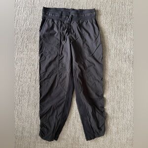 Lululemon Black Drawstring cropped dance Studio Pants